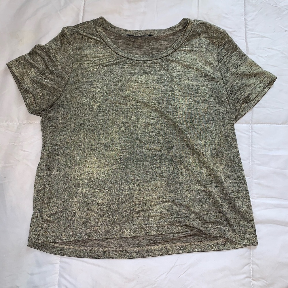 Gold Shimmer Top